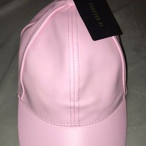 LEATHER BASEBALL HAT